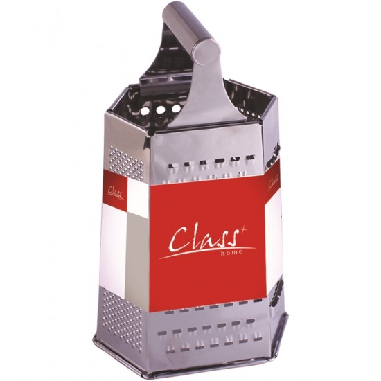 Ralador 6 Faces 22cm de Aço Inox